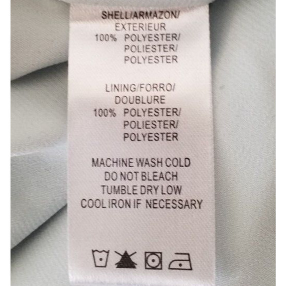 NWT Kensie Girl Layered Ruffle Dress Blue Women’s Size Small - Picture 8 of 9